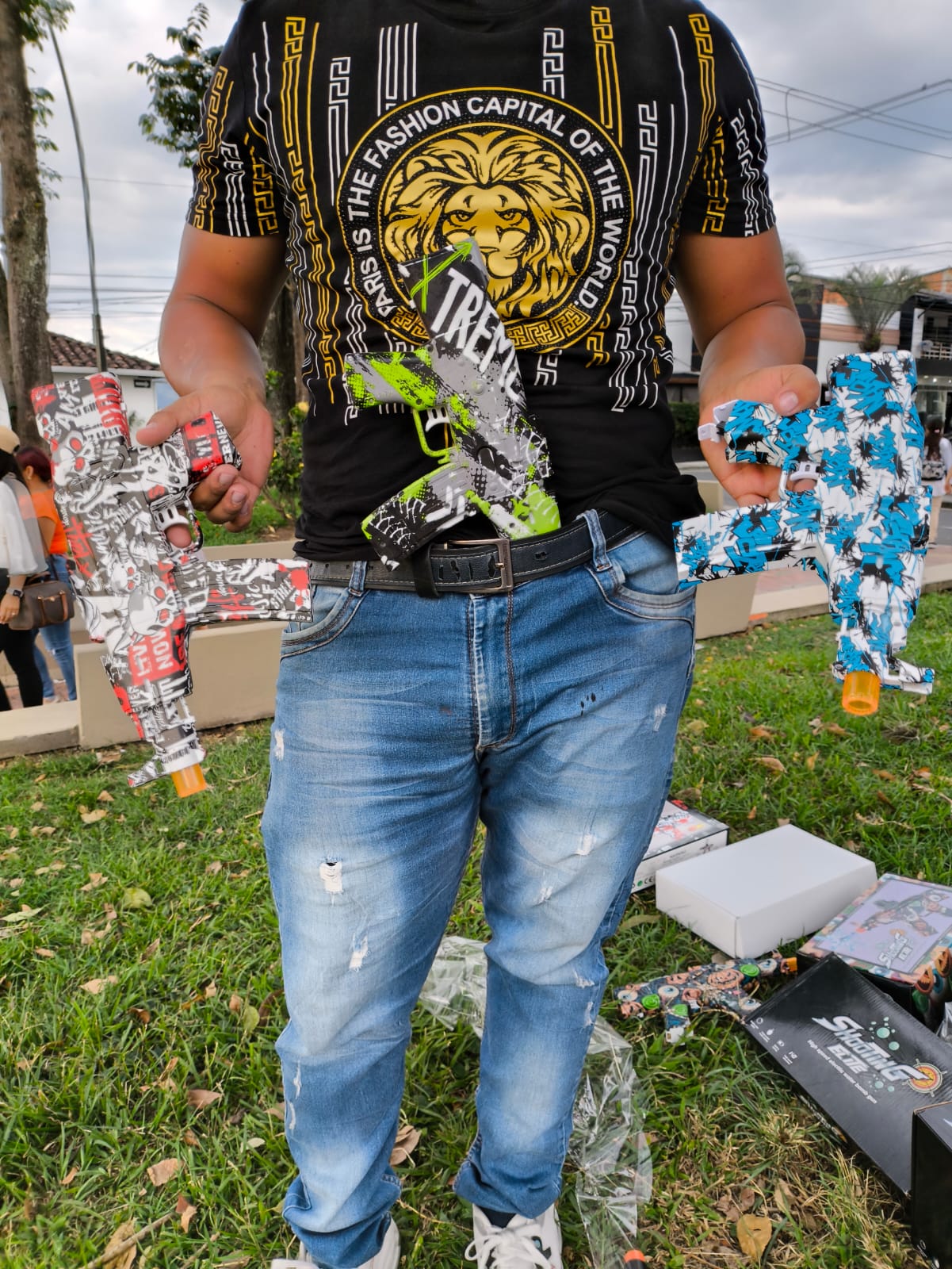 Pistola Hidrogel Ak47 Electrico