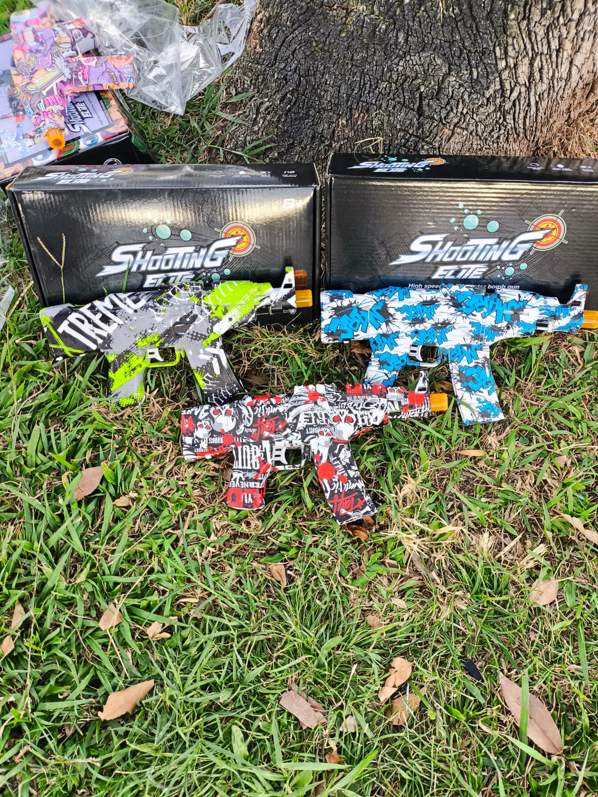 Pistola Hidrogel Ak47 Electrico