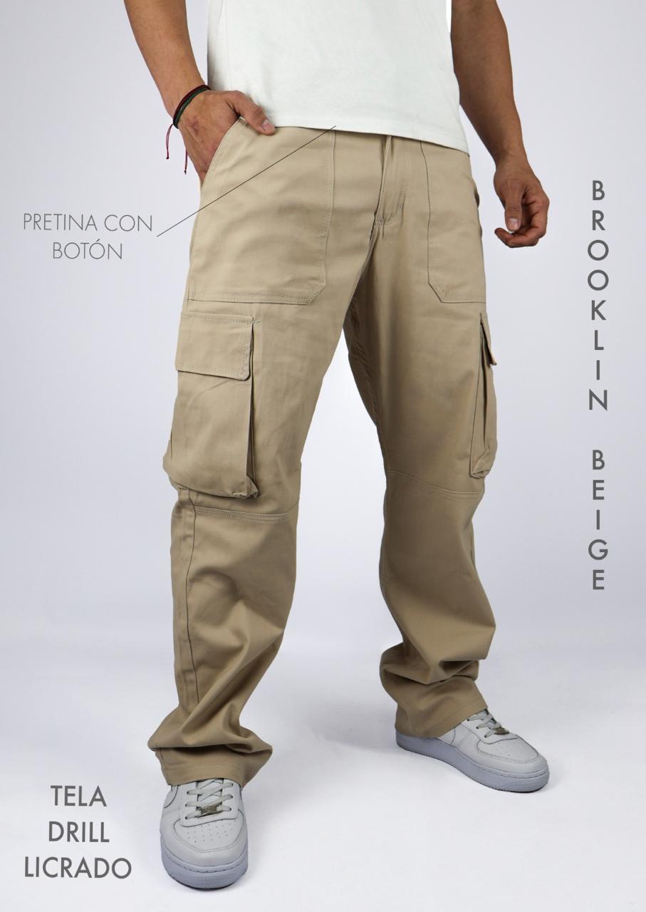 Pantalon Sudadera Cargo Hombre