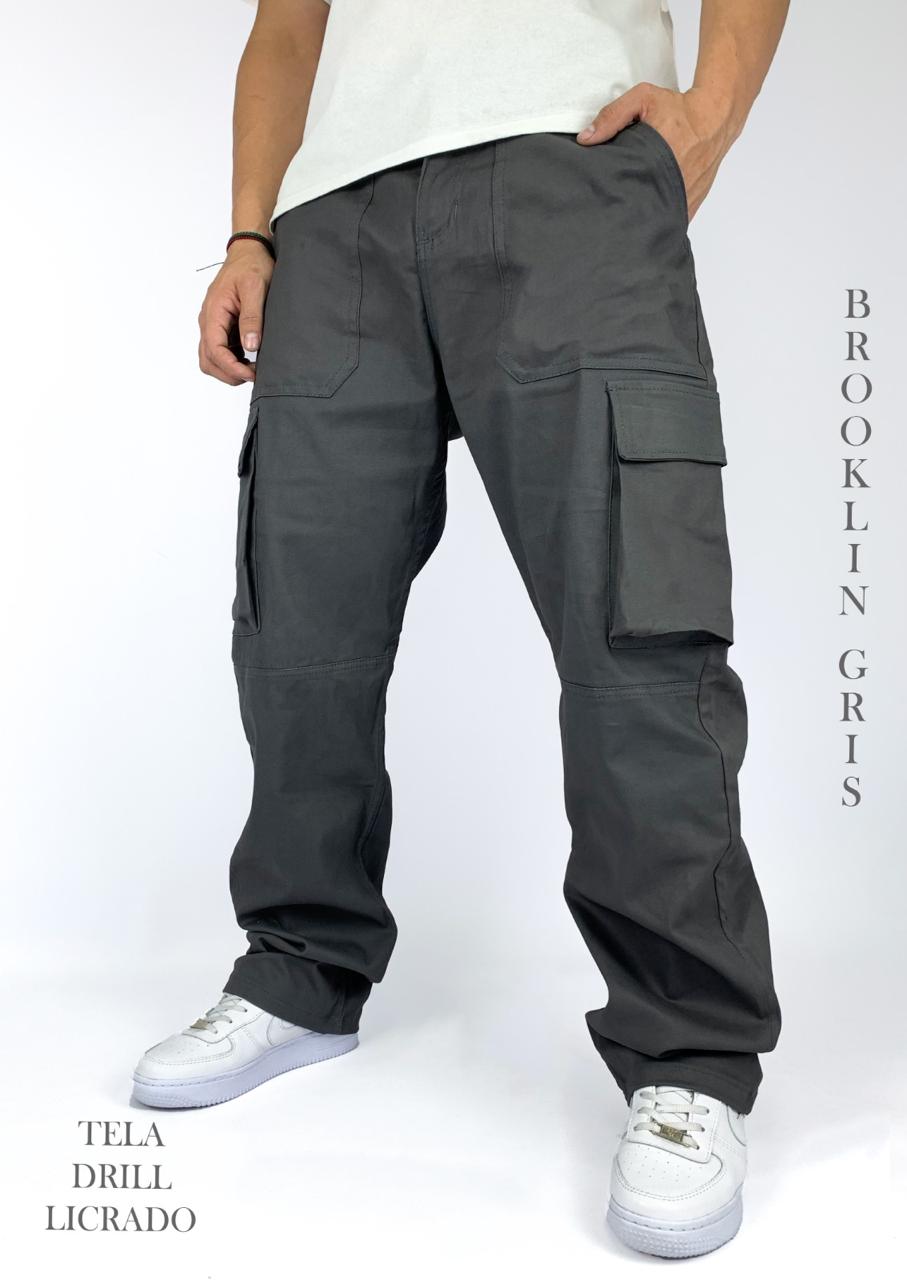 Pantalon Sudadera Cargo Hombre